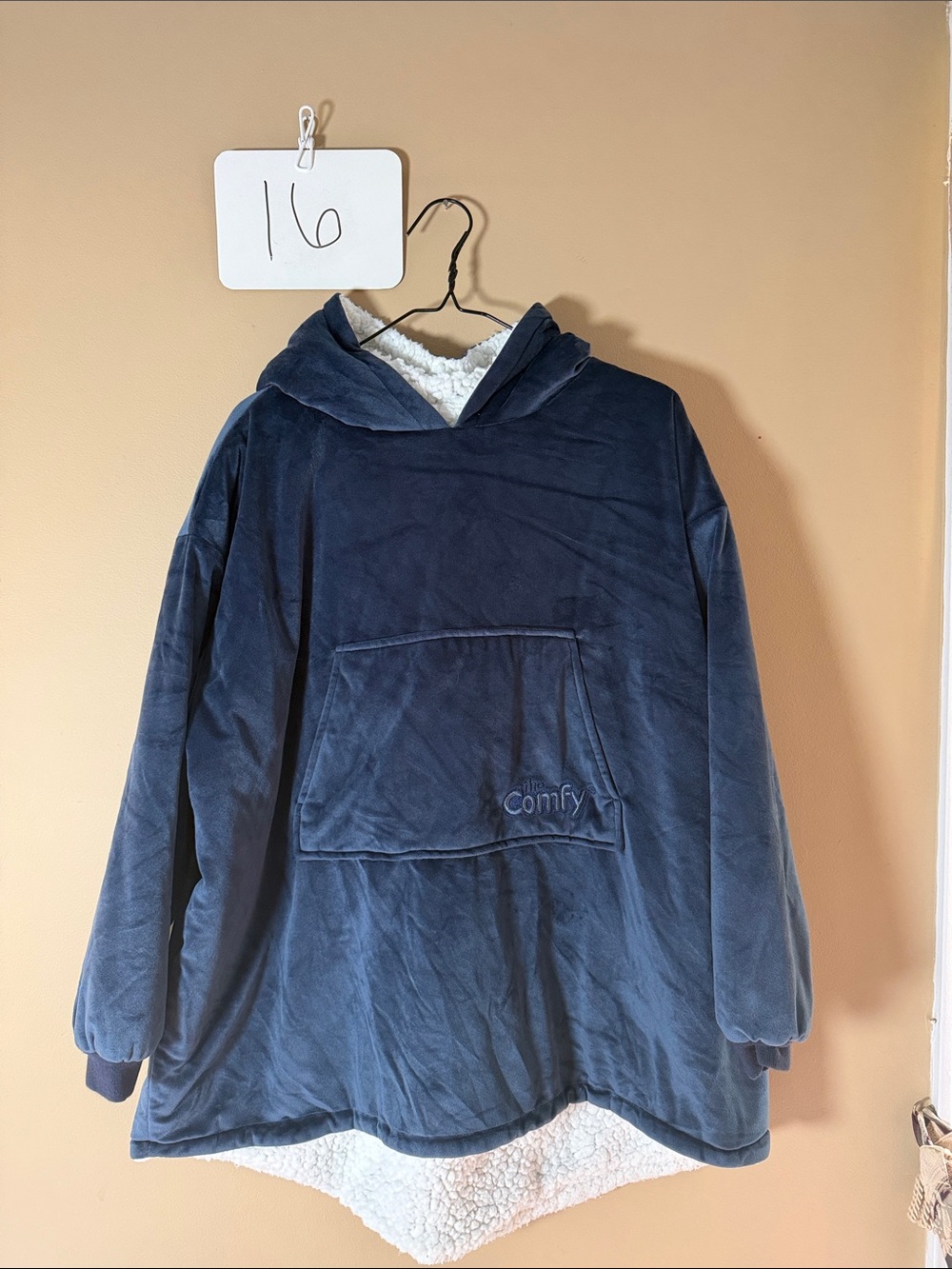 The Comfy Sherpa Lined Blanket Hoodie One Size